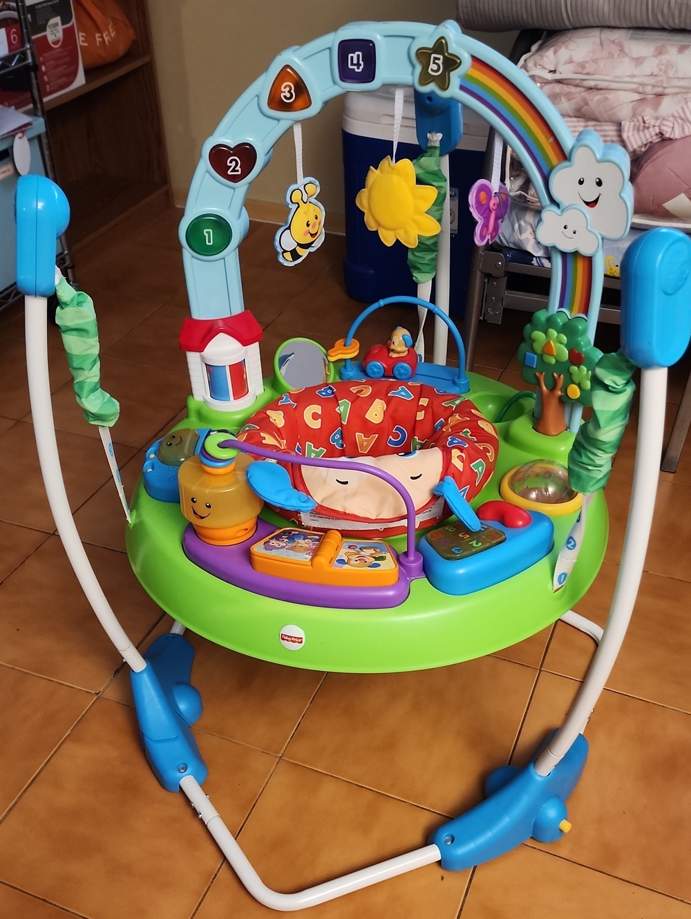 Fisher-Price Rainbow Activity Jumper - Multicolor